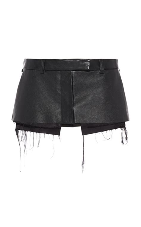 miu miu black mini skirt|miuccia miu skirt.